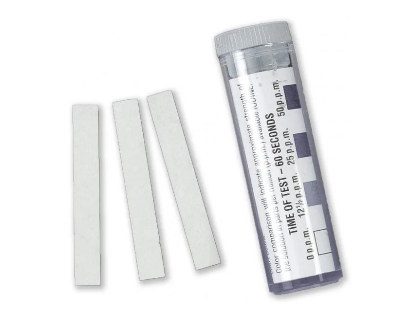 TEST PAPER - IODINE (VIAL OF 100 STRIPS)