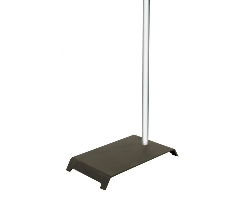 RETORT STAND - 20X12.5CM BASE AND 50CM MILD STEEL ROD