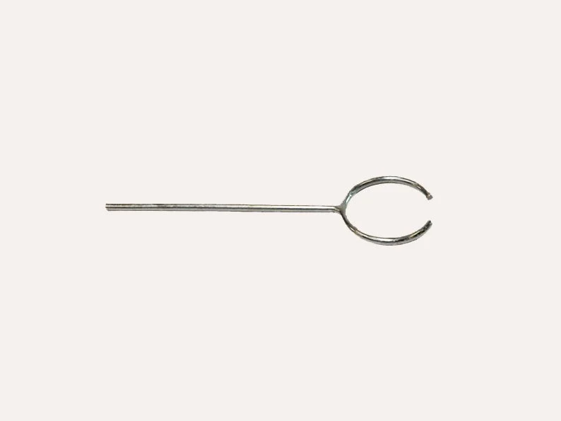 RETORT RING WITH OPEN FRONT AND ARM - 160MM ID