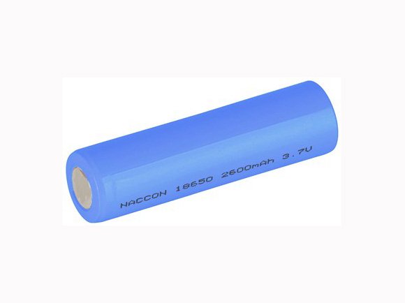 BATTERY 18650 RECHARGEABLE LI-ION 2600MAH 3.7V