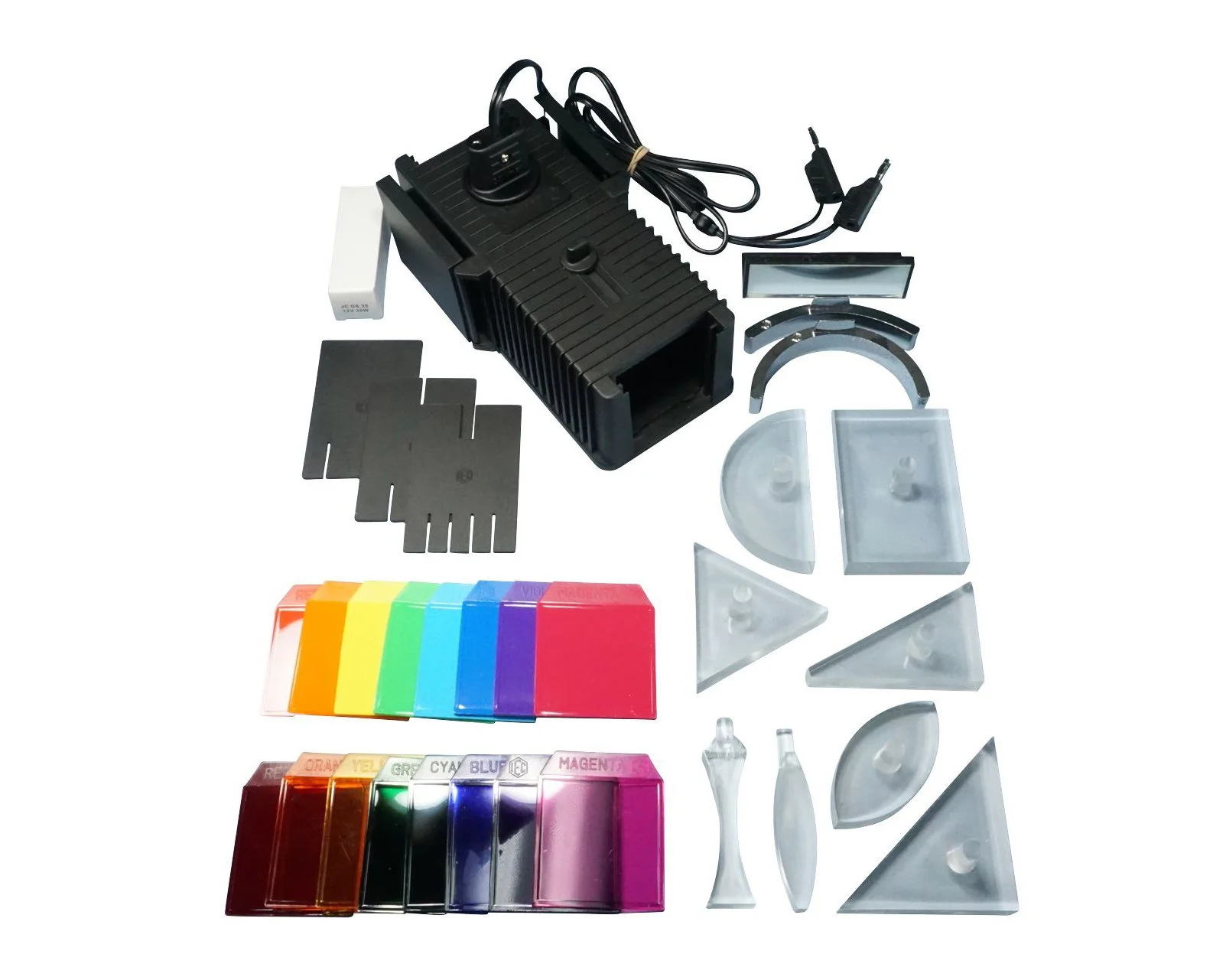 "HODSON"  LIGHT BOX AND OPTICAL SET 12V.AC/DC (STD)