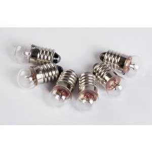 FLASH LAMP BULBS ROUND 12V, 0.5W (PACK OF 10)