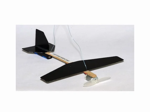 CAPTIVE AEROPLANE - NO SOLDER