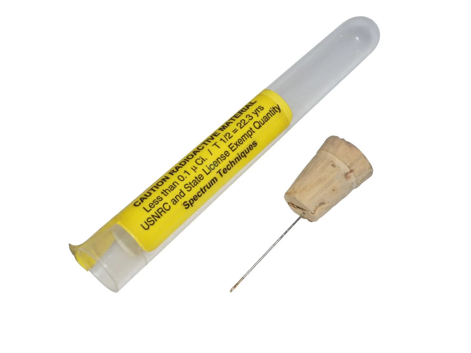 RADIOACTIVE SOURCE NEEDLE (ALPHA & BETA) FOR WILSON'S CLOUD CHAMBER