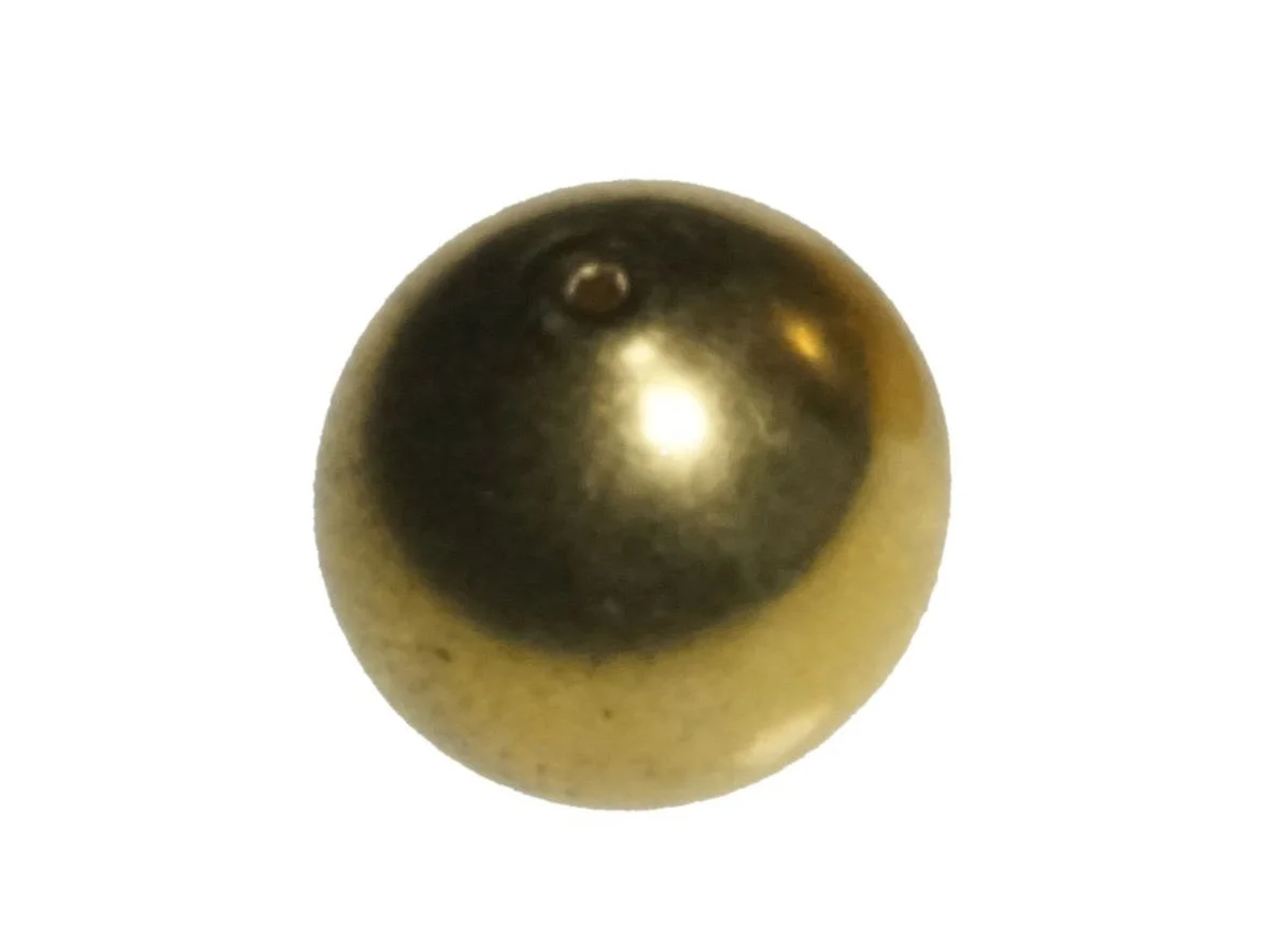 PENDULUM BOB - BRASS - 12.5MM DIA.