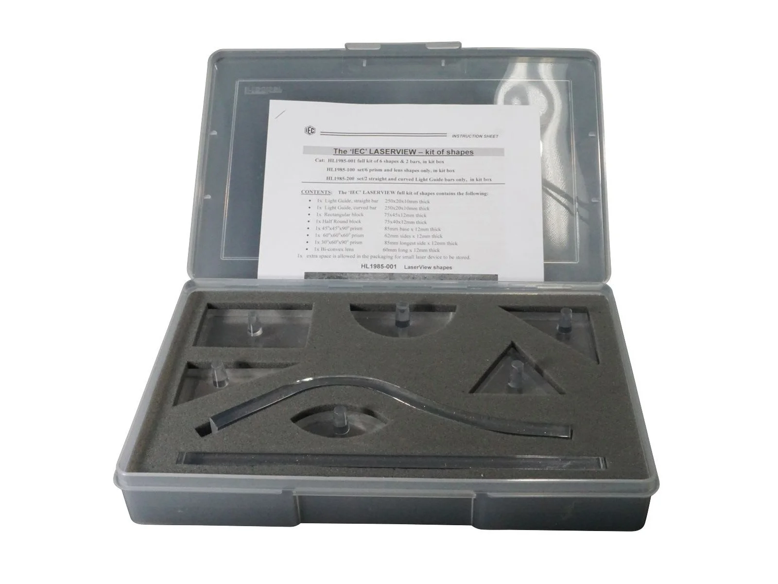 LASER VIEW KIT - FULL SET OF 8