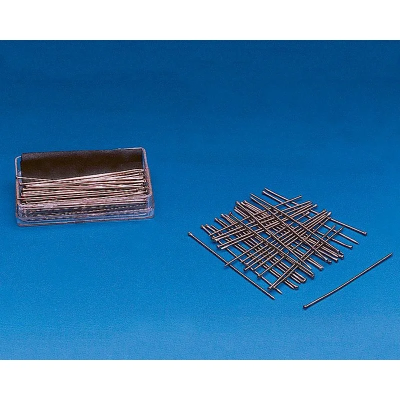 IRON PINS FOR OPTICAL EXPERIMENTS 75MM