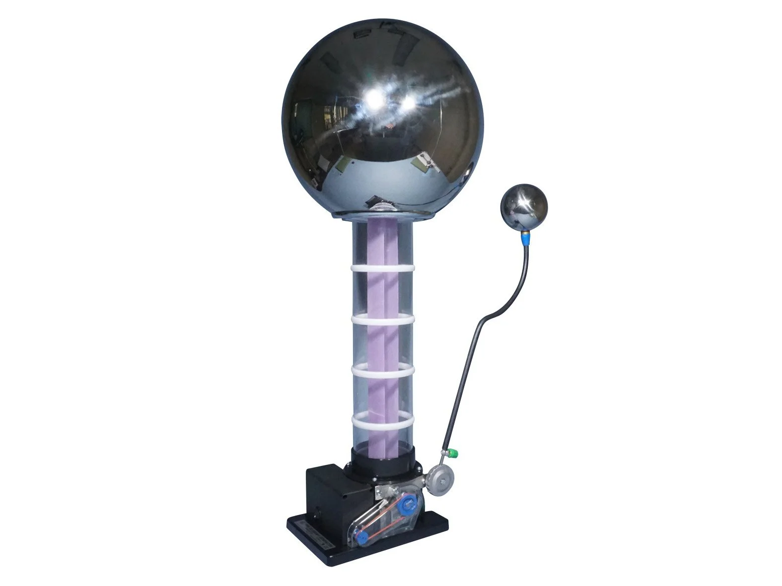 VAN DE GRAAFF HAND OPERATED GENERATOR 180MM DIA.