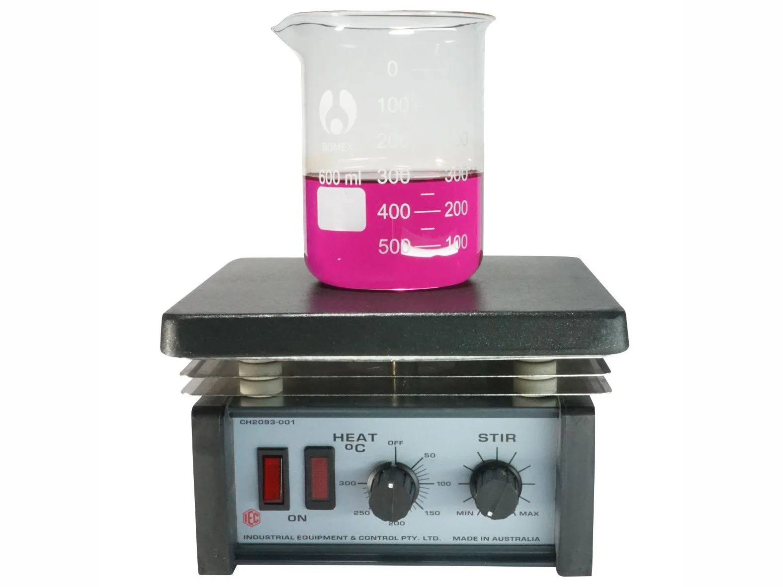 MAGNETIC STIRRER / HOT PLATE - THERMOSTAT CONTROL - TEFLON PLATE [EUD3]