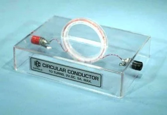 MAGNETIC FIELD DEMONSTRATOR – ROUND COIL THROUGH BASE
