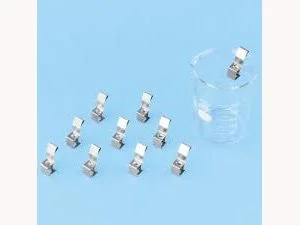 THERMOMETER CLIPS - METAL  (PACK OF 10)