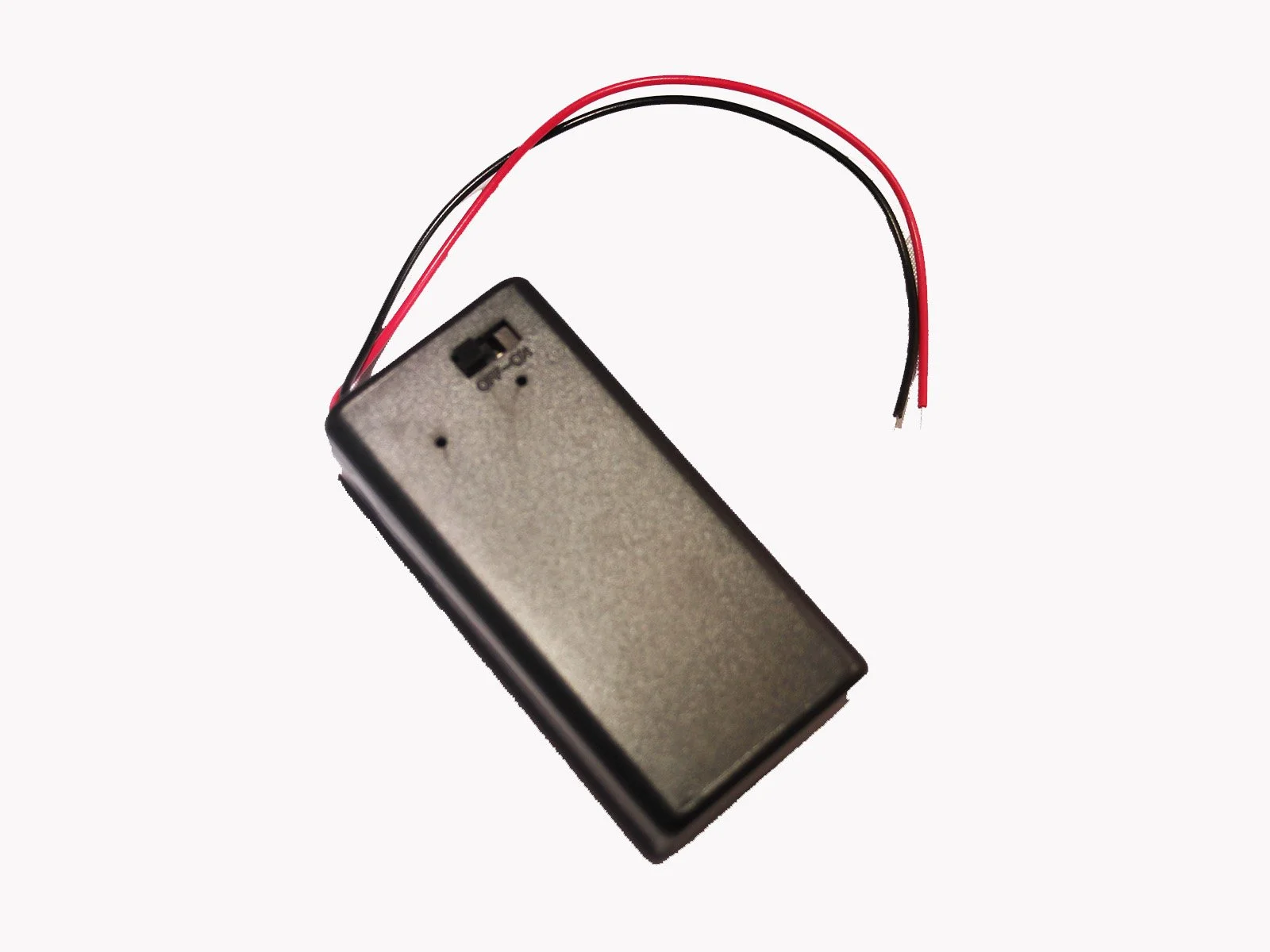 BATTERY HOLDER - 9V - WITH COVER AND SWITCH (PACK OF 5)