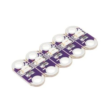 LILYPAD LEDS - WHITE (STRIP OF 5)
