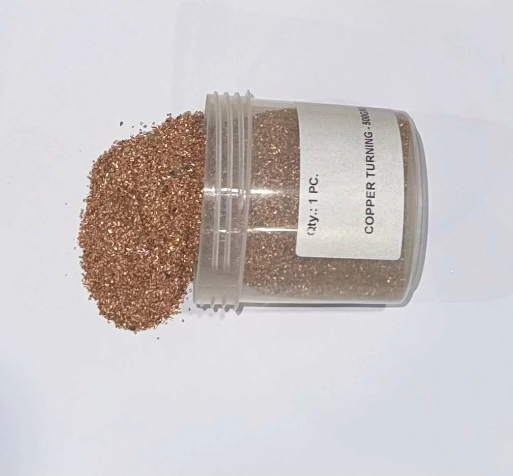 COPPER TURNINGS 500GM - FINE (TECH GRADE)