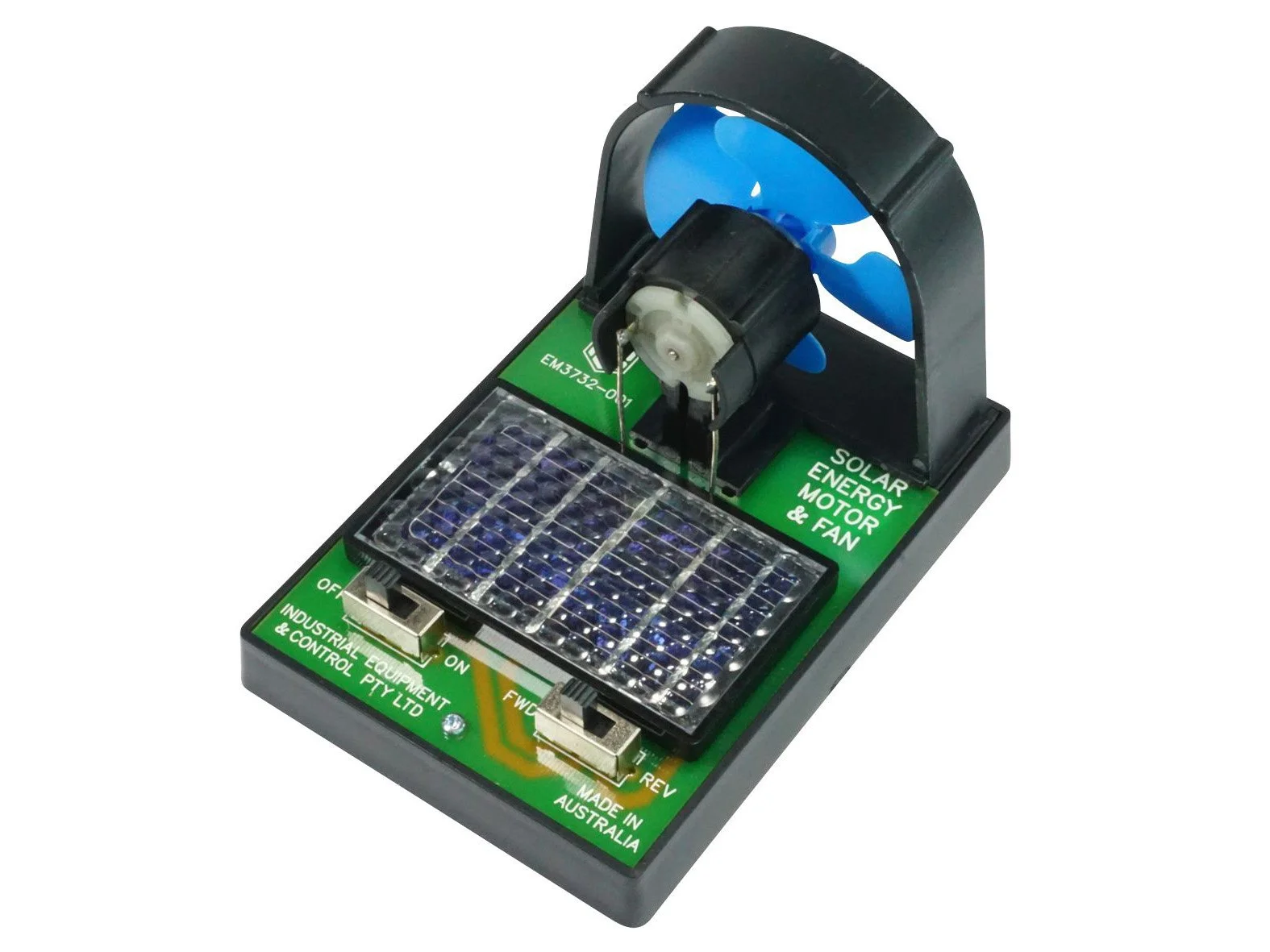 SOLAR ENERGY - MOTOR, FAN, CELL AND REVERSE SWITCH
