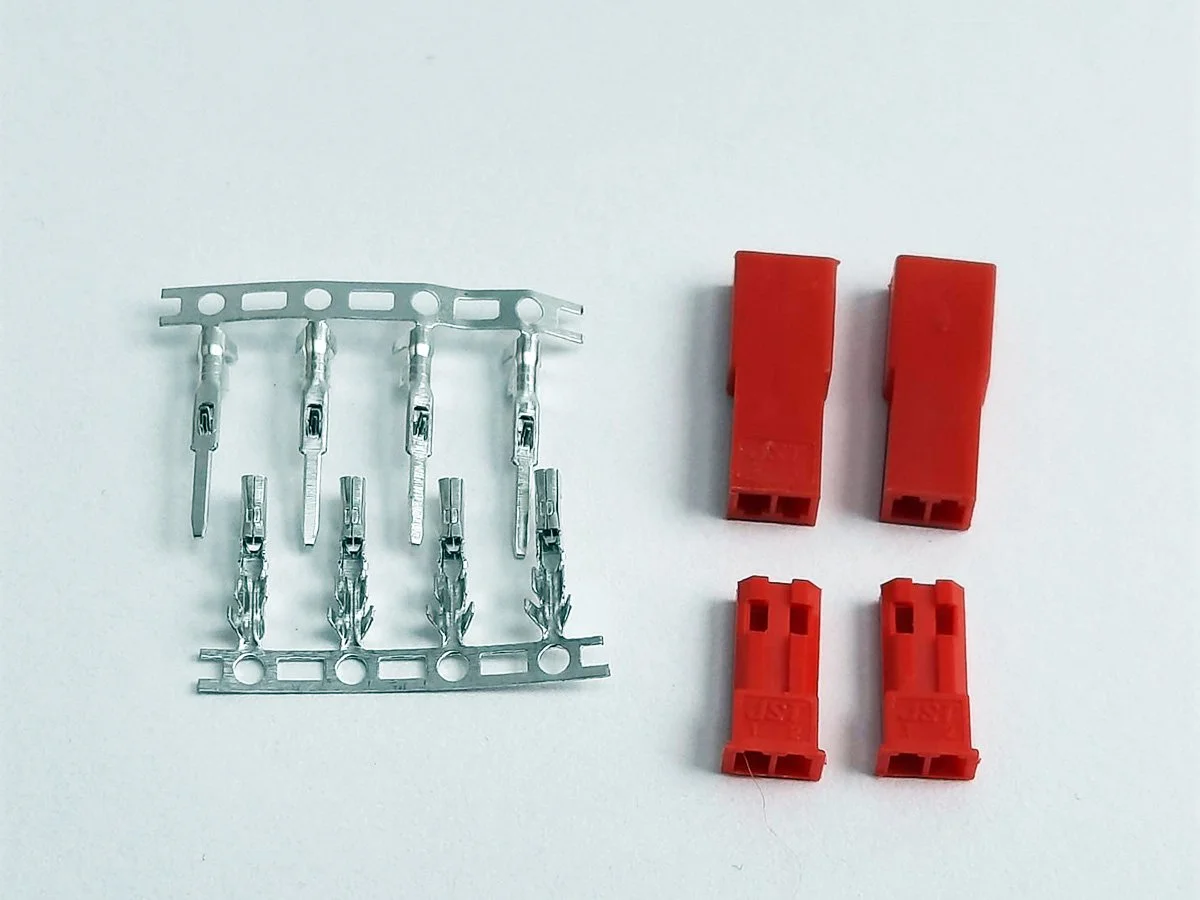CONNECTORS – JST TYPE – MALE & FEMALE (2 SETS)