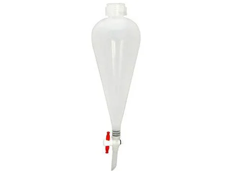 FUNNEL - SEPARATING - PEAR - POLYPROPYLENE - 500ML [EUD3]