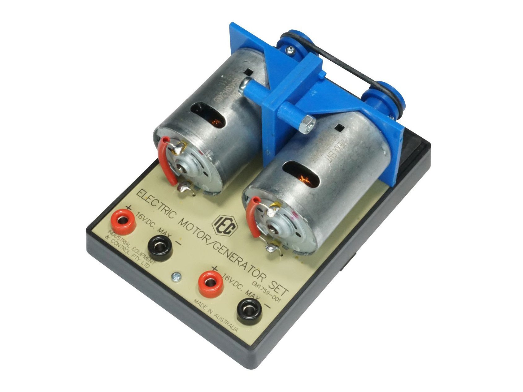 MOTOR/GENERATOR SET – BELT DRIVEN