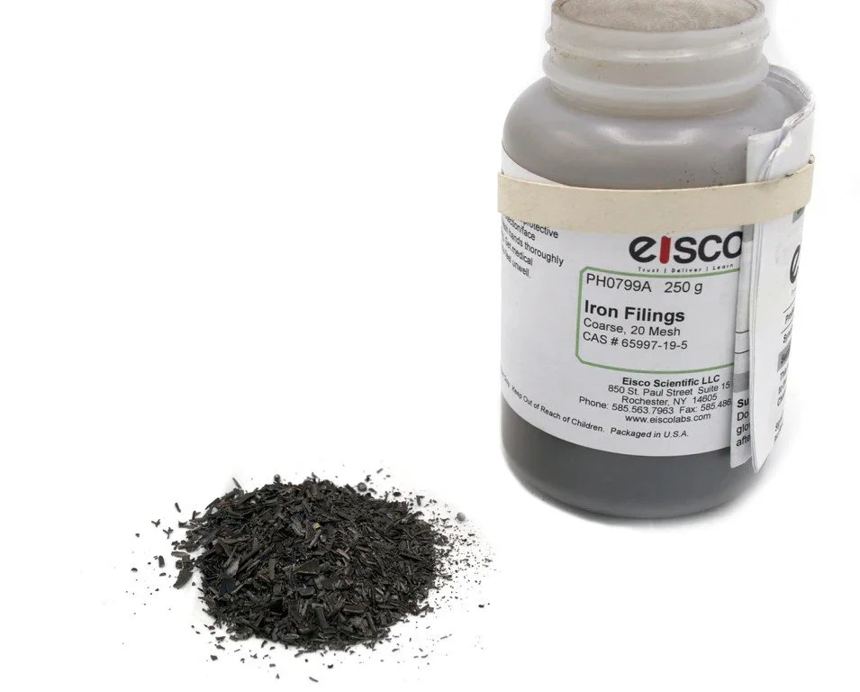 IRON FILINGS - COURSE - 250G IN SPRINKER JAR