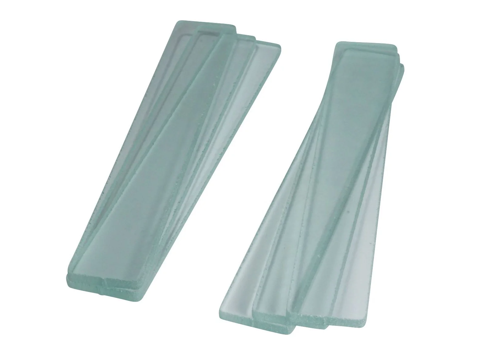 INTERFERENCE PLATES - SET OF 6 FLAT GLASS