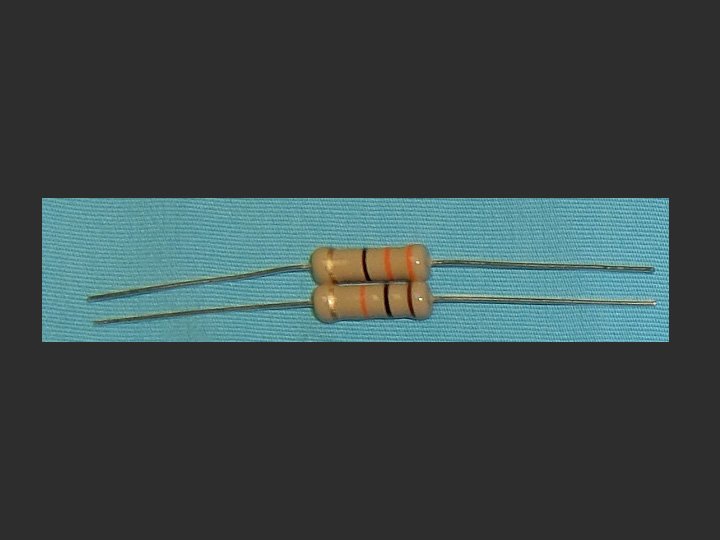 RESISTORS - LARGE
