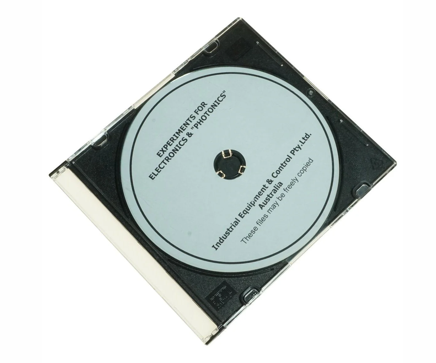 ELECTRONICS & PHOTONICS KIT - CD OF EXPERIMENTS