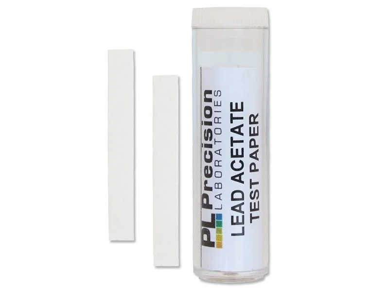 TEST PAPER - LEAD ACETATE (VIAL OF 100 STRIPS)