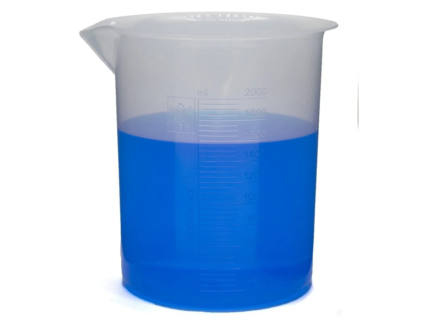 BEAKER - POLYPROPYLENE - 2000ML