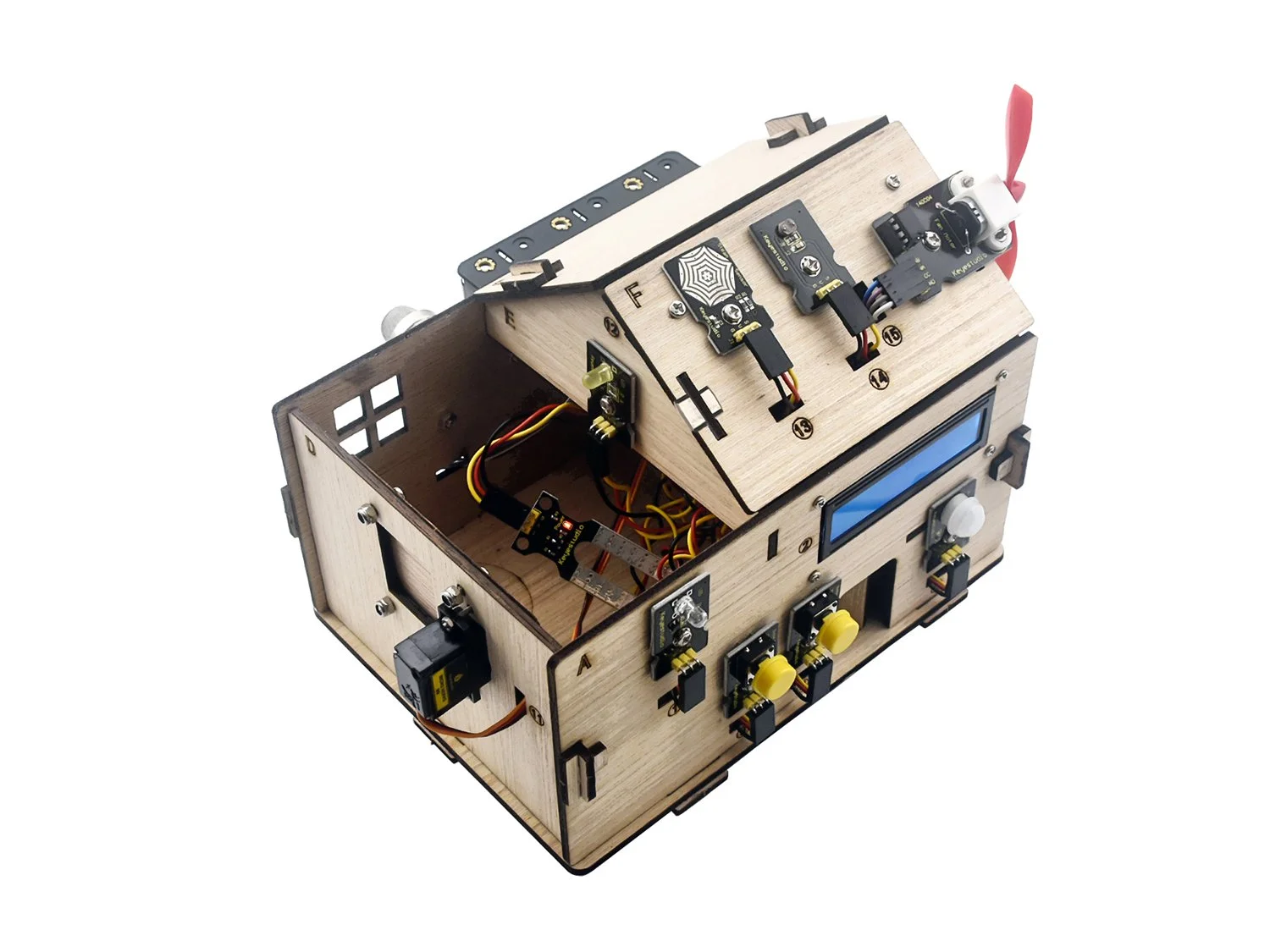 SMART HOME WITH PLUS BOARD FOR ARDUINO PROJECTS