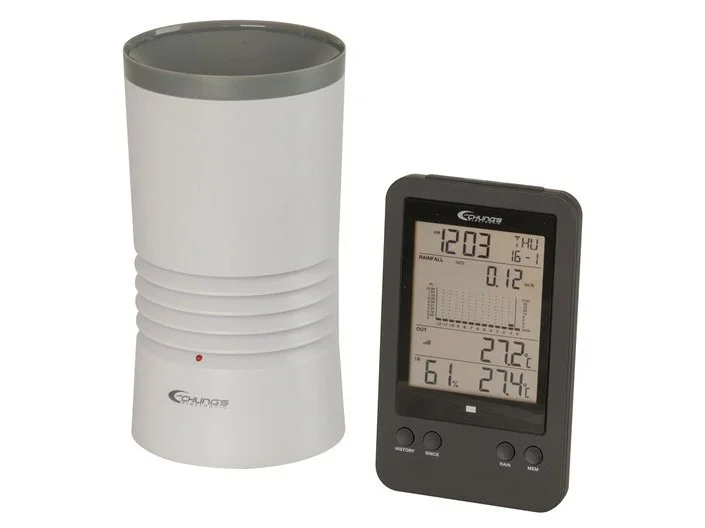 RAIN GAUGE – WIRELESS WITH LCD UNIT