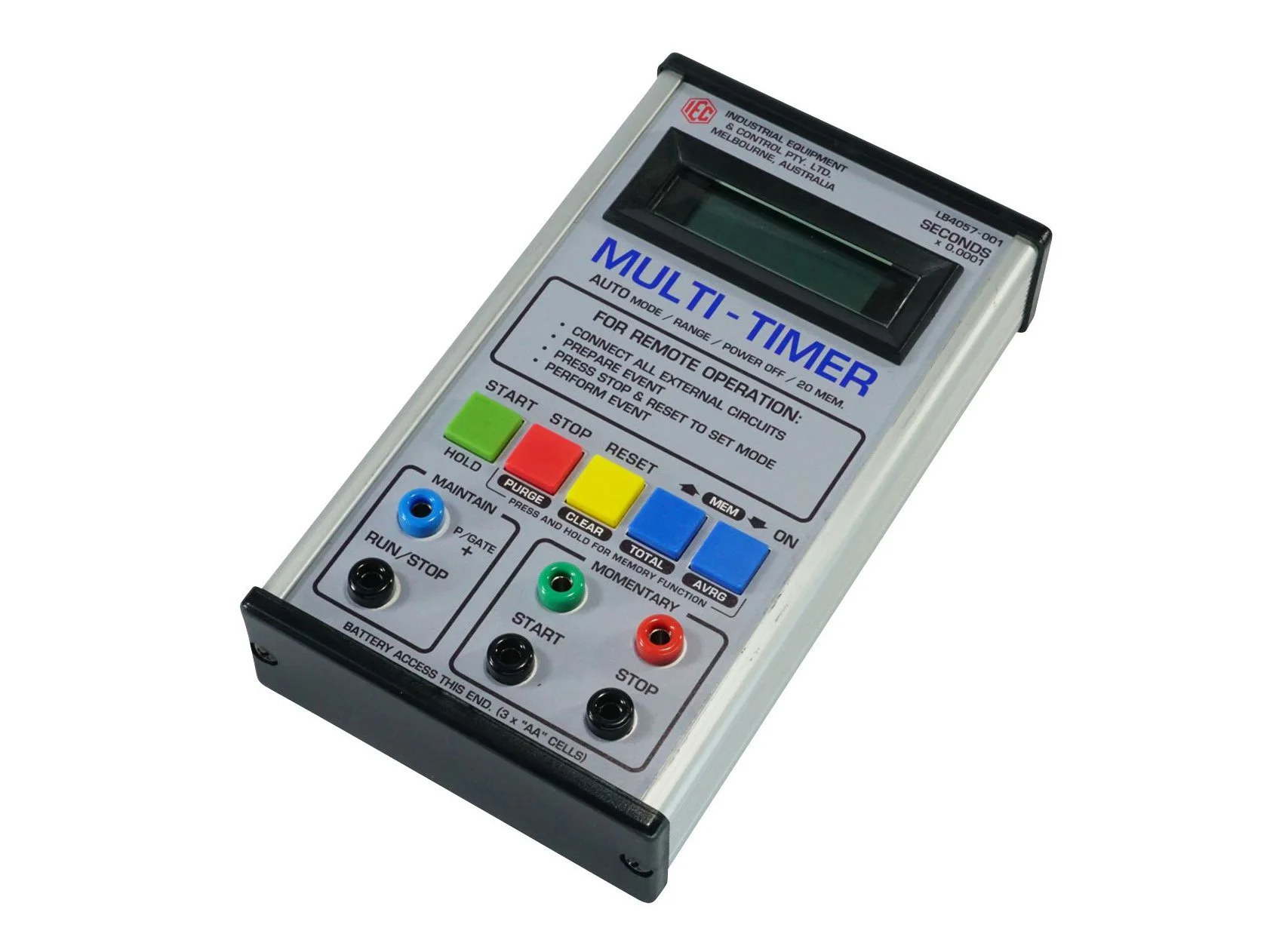 "MULTI-TIMER" 4.5 DIG LCD - 200S X 0.1MS