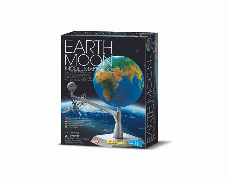 4M KIDZLABS - EARTH MOON MODEL MAKING KIT   ***CLEARANCE ITEM***