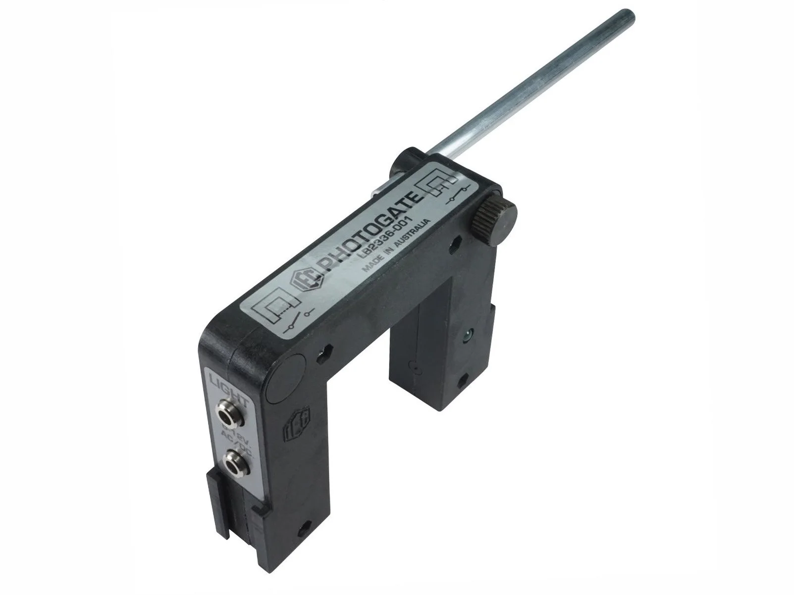 PHOTOGATE "U"-SHAPED WITH SUPPORT ROD FOR GENERAL PURPOSES