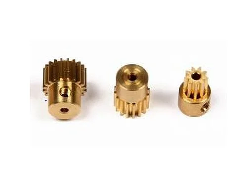 BRASS PINION GEAR TO SUIT FAULHABER & ST-403 T1 MOTORS - 13T