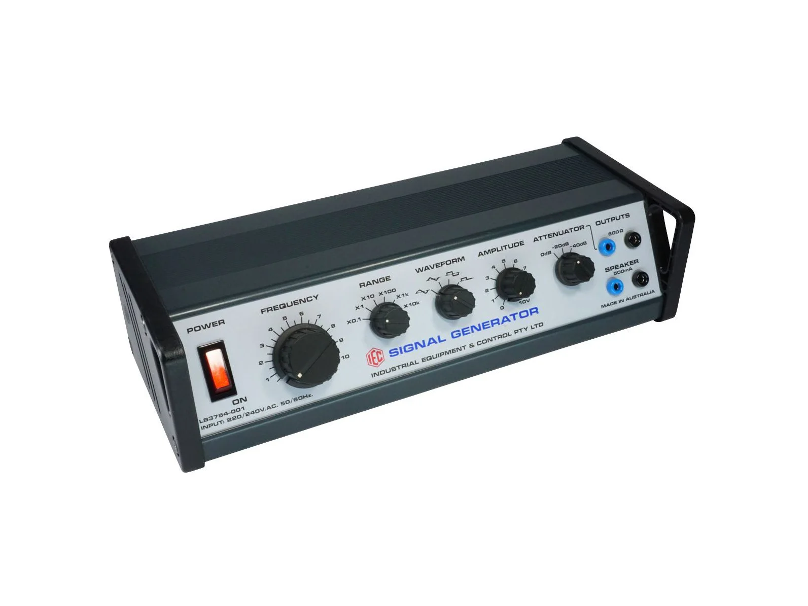SIGNAL GENERATOR 0.1HZ - 100KHZ HIGH POWER 240V AC