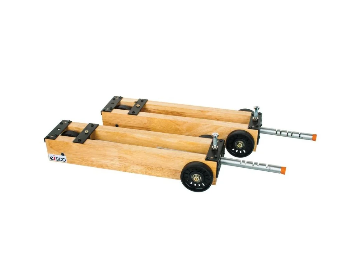 DYNAMIC TROLLEY - WOODEN (PAIR)
