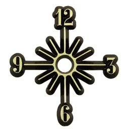 NUMERAL - PART SUNBURST - ARABIC
