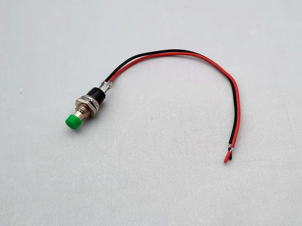 PUSH BUTTON SWITCH WITH WIRES (PACK OF 5)