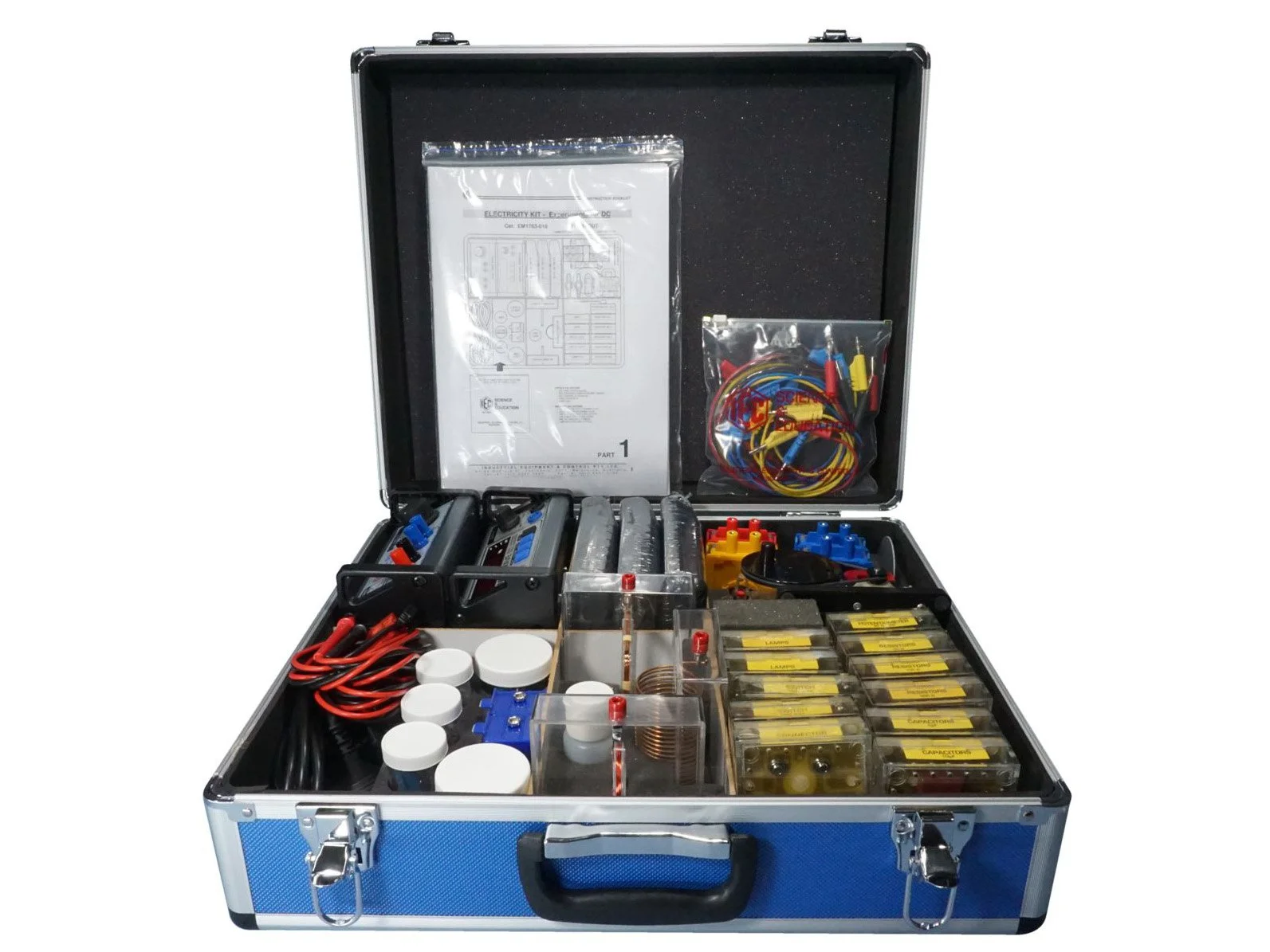 ELECTRICITY KIT - SIGNAL GENERATOR AND MOTOR/GENERATOR IN CASE