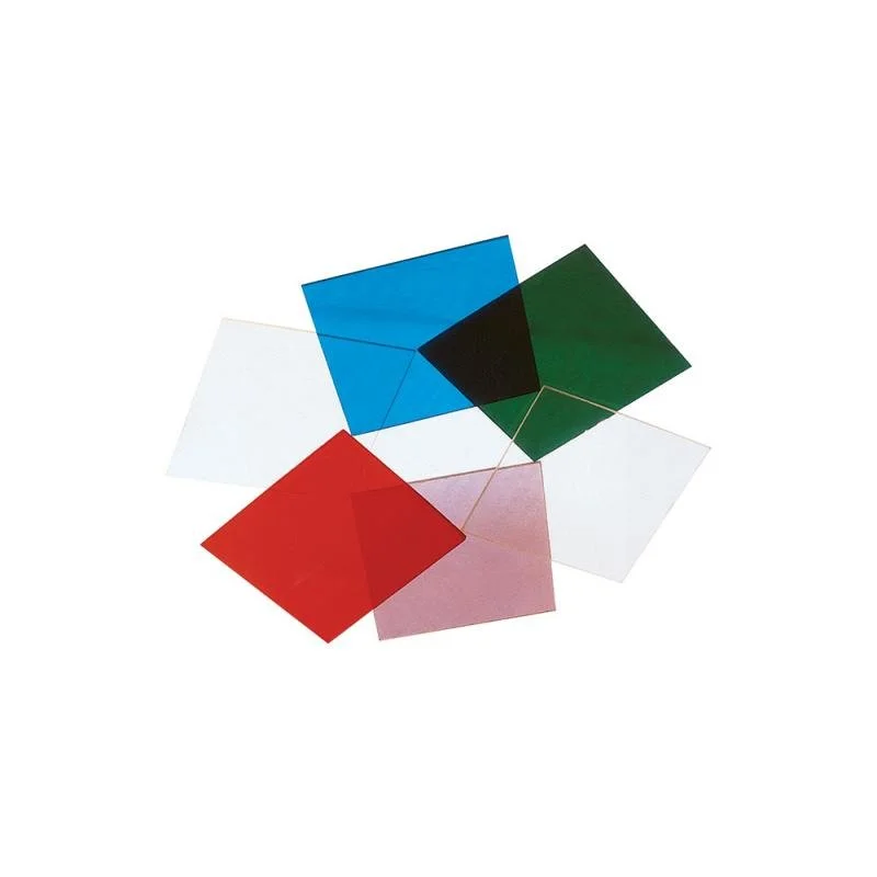 COLOUR FILTERS - 75 X 50MM UNMOUNTED - SET OF 6