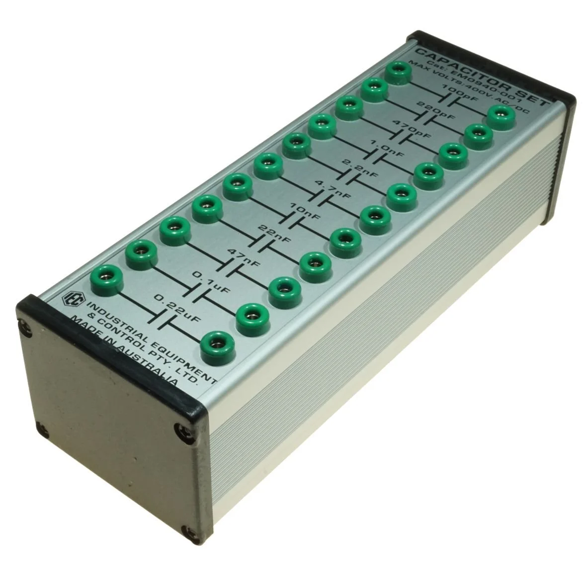 CAPACITOR SUBSTITUTION BOX – 11 CAPACITORS