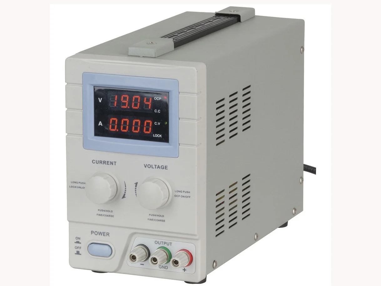 POWER SUPPLY - REGULATED - 0-30V.DC  0-5A