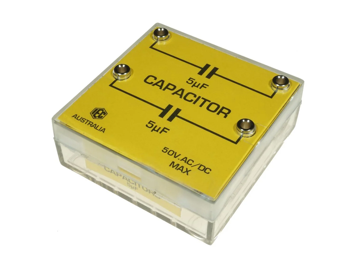 ELECTRICITY KIT CAPACITOR 5µF DUAL