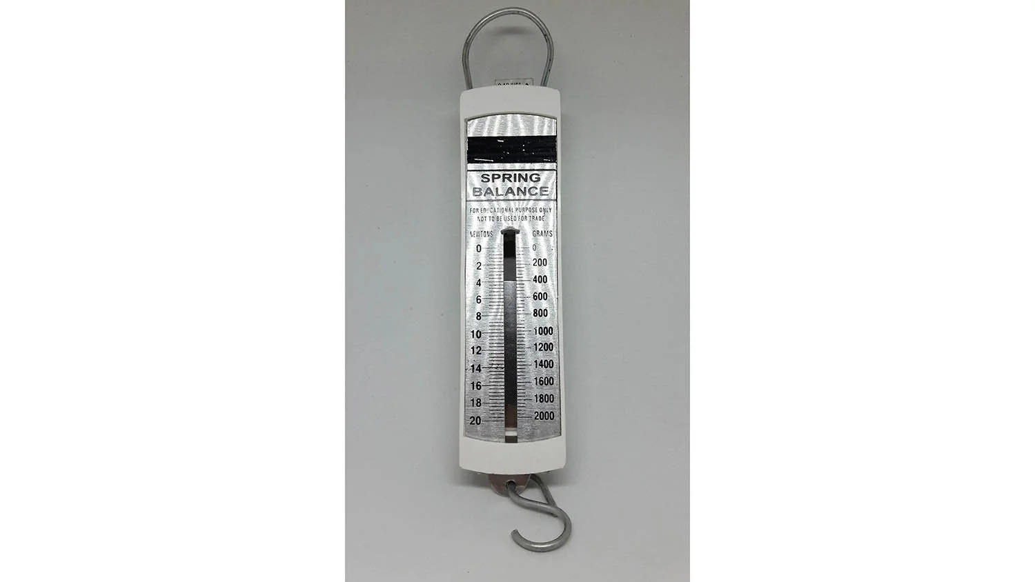 SPRING BALANCE, FLAT, 20N 2000G   ***CLEARANCE***