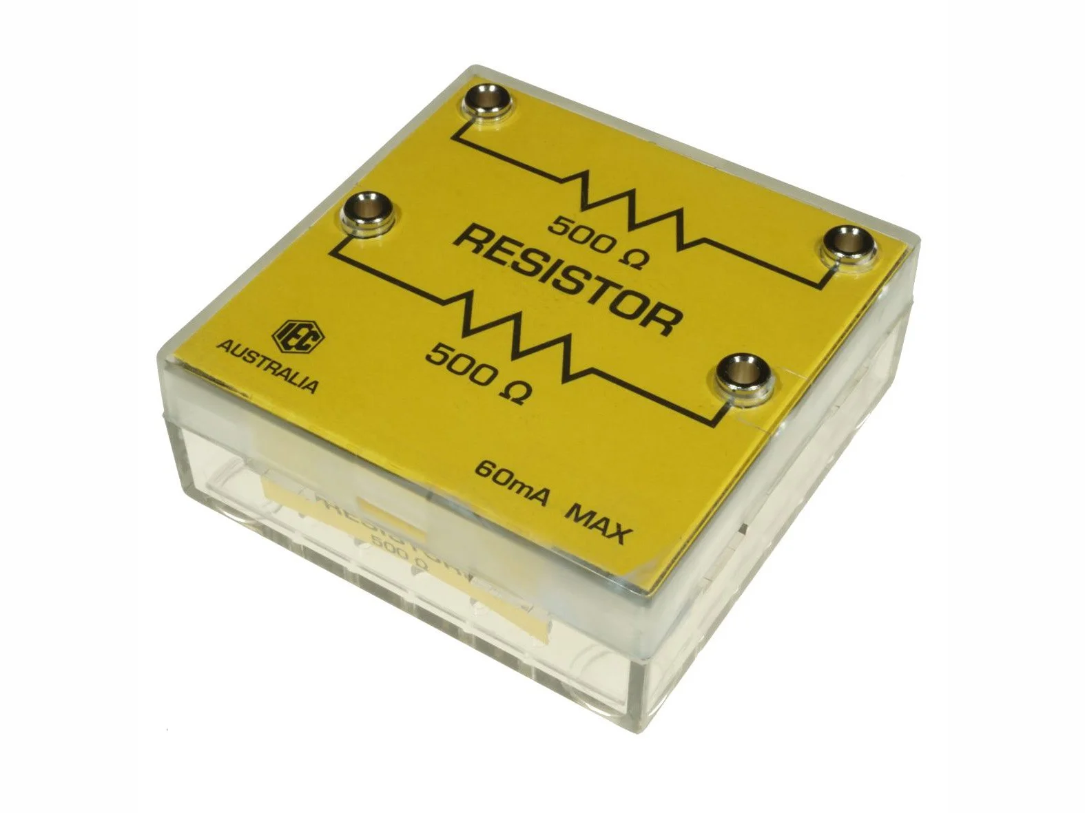ELECTRICITY KIT - RESISTOR 500 OHMS - DUAL
