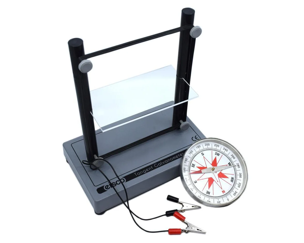 SIMPLE TANGENT GALVANOMETER WITH 10CM COMPASS