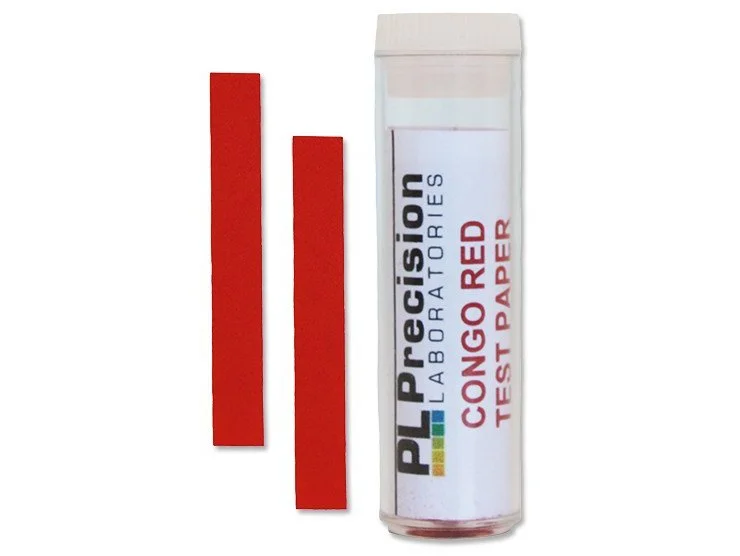 TEST PAPER - CONGO RED (VIAL OF 100 STRIPS)