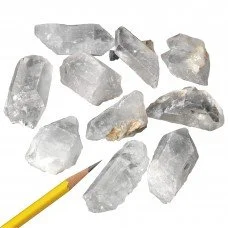 ROCKS - QUARTZ CRYSTALS (PACK OF 10)