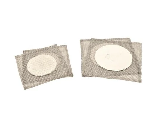 WIRE GAUZE MATS 150X150MM- CERAMIC CENTRE (PACK OF 10)