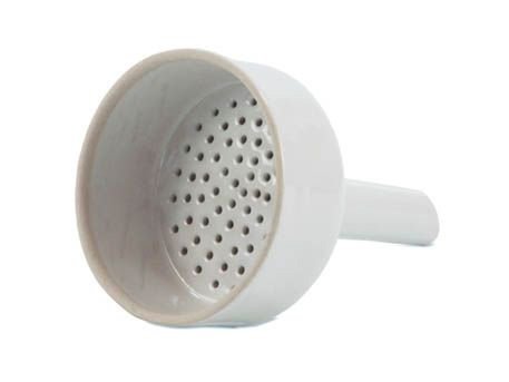 BUCHNER FUNNEL - PORCELAIN - FOR 9CM FILTRATION PAPER